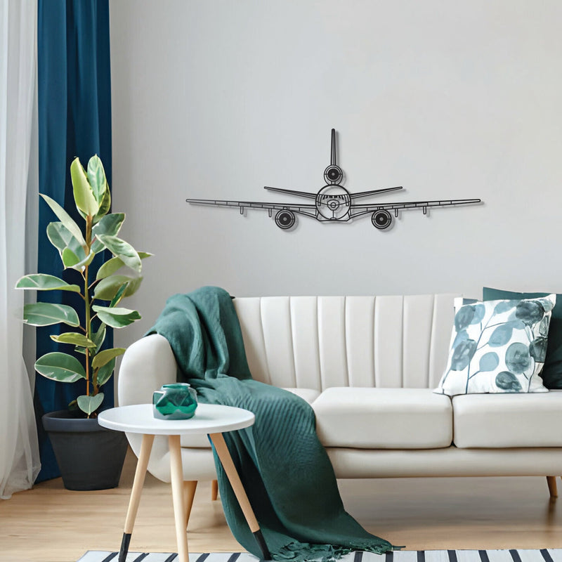 KC-10 Extender Front Metal Aircraft Wall Art - NCP0384