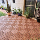 Deck Tile Sample - Full Size - Premium WPC Interlocking | DECKO - Free Delivery