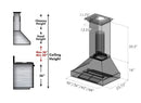 ZLINE 48" Bundle Range RAS-RM-48 & Range Hood 8654RM-48, 2KP-RASRMRH48