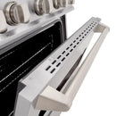 ZLINE 30" Dual Fuel Range, Gas Cooktop, Electric Convection Oven Stainless Steel, CDR30