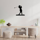 Female Golfer Metal Wall Art – Women's Golf Sports Home & Office Decor