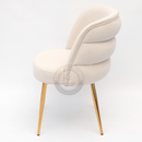 NADOR White Accent Chair