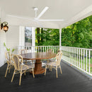72 Inch 84 Inch Winni IPX4 Outdoor Downrod Mount Ceiling Fan with Remote Control