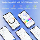 RGBCW MR16 5W Smart WIFI LED Light Bulb 4 Pack, Energy Saving RGBCW Color Changing 12V Outdoor LED Bulb Compatible with Alexa, Google Assistant, and Siri