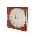 Acrylic Art Block - Juju Hat Rust