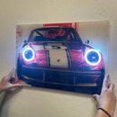 Car wall art lighted, Car light up sign, Car neon light sign - UvCar08