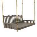 Keystone Amish Co. 5 Foot York Porch Swing Bed, Olive Grey Paint