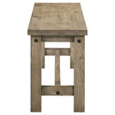 Cardova 51-inch Solid Wood Dining Bench Vineyard Oak