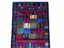 3 X 5 Vintage Handmade Tribal Wool Rug Balouchi Rug Afghan Rug Red Beige Nice