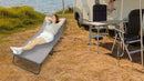 Folding Camping Cot for Adults,  5-Angle Adjustable Camping Cot Heavy Duty Outdoor Bed with Carry Bag,1200 D Layer Oxford Travel Camp Cots