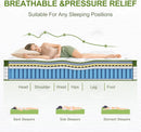 Queen 12 Inch Cooling Gel Mattress With Firm Support