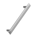 Satin Steel "Flow" T-Bar Cabinet Knob and Drawer Pull