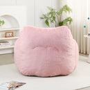 Beanbag Chair, Beanbag Sofa Chair with Armrests Stuffed High-Density Foam, Lazy Sofa Comfy Chairs Beanbag Chair for Adults in Living Room, Bedroom Reading