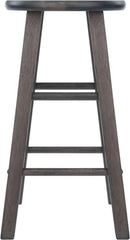 Element 2 Piece 24In Counter Stool Set Oyster Gray