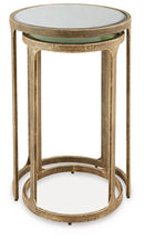 Irmaleigh - Accent Table Set (Set of 2) - Antique Black