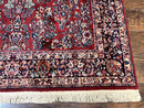 Karastan Rug 5.9 x 9 Red Sarouk