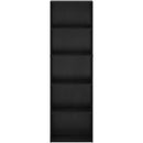 Blackwood 5-Tier Open Storage Shelves Bookcase For Living Room