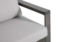 Walsh 4-Piece Aluminum Sectional Sofa Set
