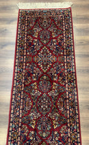 Karastan Runner Rug 2.6 x 8.6, Red Sarouk