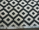 4' X 6' Hand Woven Wool Rug Contemporary Kilim Dhurrie Modern Oriental Area Rug