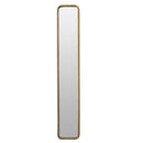 Full Length Mirror With AntiqueMetal Frame, Long Mirror For Hallway Living Room Bedroom Bathroom - Gold