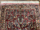 Karastan Rug 5.9 x 9 Red Sarouk
