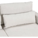 L-shaped Modular Sectional Sofa with Removable Back Cushions and 3 Pillows, Suitable for Living rooms, Offices, and Apartments
