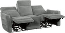 Rainwood Wallhugger Power Reclining 3 Piece Dove Gray