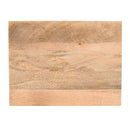 Solid Wood Vintage Nightstand with Handcrafted Detailing in Natural Finish