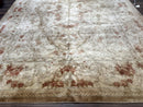 Chinese Aubusson Wool Rug 10x14, European Design, Thick Wool Pile