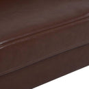 Small Sofa Couch 76.97 in . Brown 3 Seat Comfy Couches for Living Room, Mid Century Modern Couch with iron wood structure, Soft Cushion Sofa for Home/Office/Apartment