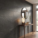 Montauk Black Gauged Slate Wall and Floor Tile - MSI Collection