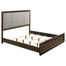 Atlas 5-piece California King Bedroom Set Dark Oak