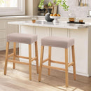 Rectangular Bar Stool Covers 2 Pack Waterproof Stretch