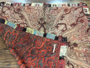 Antique Indian Kashmiri Shawl, Needlework, Signed By Masterweaver, Handmade, Rare