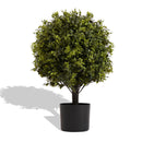 UV protection  Ball Topiary Tree for indoor outdoor Hot sales Artificial plants Greenery decoration in pot 55cm 2pcs/set