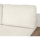 114" L-shaped Sofa Sectional Sofa with Two USB Ports and Two Power Sockets, a Storage Drawer and a Reversible Chaise Lounge for Living Room, Beige