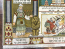 Persian Tabriz Jewish Pictorial Rug  - Biblical Scenes, Kork Wool