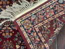 Small Karastan Rug 2.6 x 4 Red Sarouk