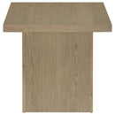 Devar 2-piece Square Cocktail Coffee End Table Set Latte