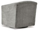 Bramner - Swivel Accent Chair - Charcoal