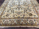 Turkish Oushak Rug 8x10, Vintage Wool Carpet