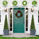Tree Artificial Boxwood Topiary Tree Plant Potted Trees Decorations For Indoor Living Room Outdoor 150cm 1pcs/set
