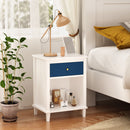 Nightstand With 1 Drawer 1 Shelf