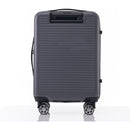Carry-on Luggage 20 Inch Front Open Luggage Lightweight Suitcase with Front Pocket and USB Port, 1 Portable Carrying Case