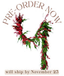9ft Cedar and Red Berry Garland - Ship by 11/23/2026