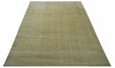9x12 Antique Oriental Oushak Beige Hand knotted Wool Area Rug