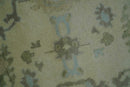 9x12 Hand Knotted Antique Style Beige and Silver Traditional Wool Rug
