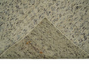 9x12 Hand Knotted Beige and Brown Modern Contemporary Southwestern Trellis Recycled Silk Area Rug