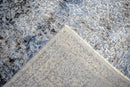 Gray Transitional Design Hand Knotted Wool and Bamboo Silk 9x12 Area Rug